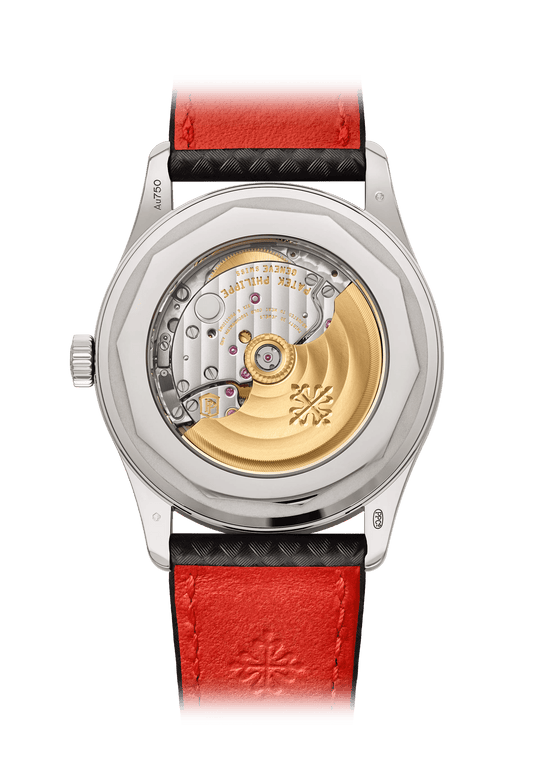 DATE. SWEEP SECONDS - BLACK AND RED