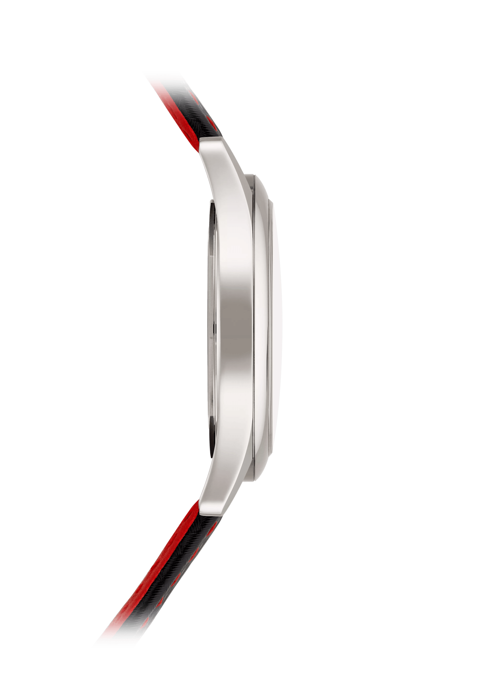 DATE. SWEEP SECONDS - BLACK AND RED
