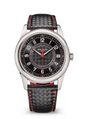 DATE. SWEEP SECONDS - BLACK AND RED