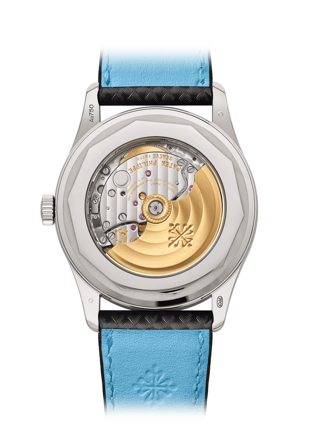 DATE. SWEEP SECONDS - BLACK AND BLUE