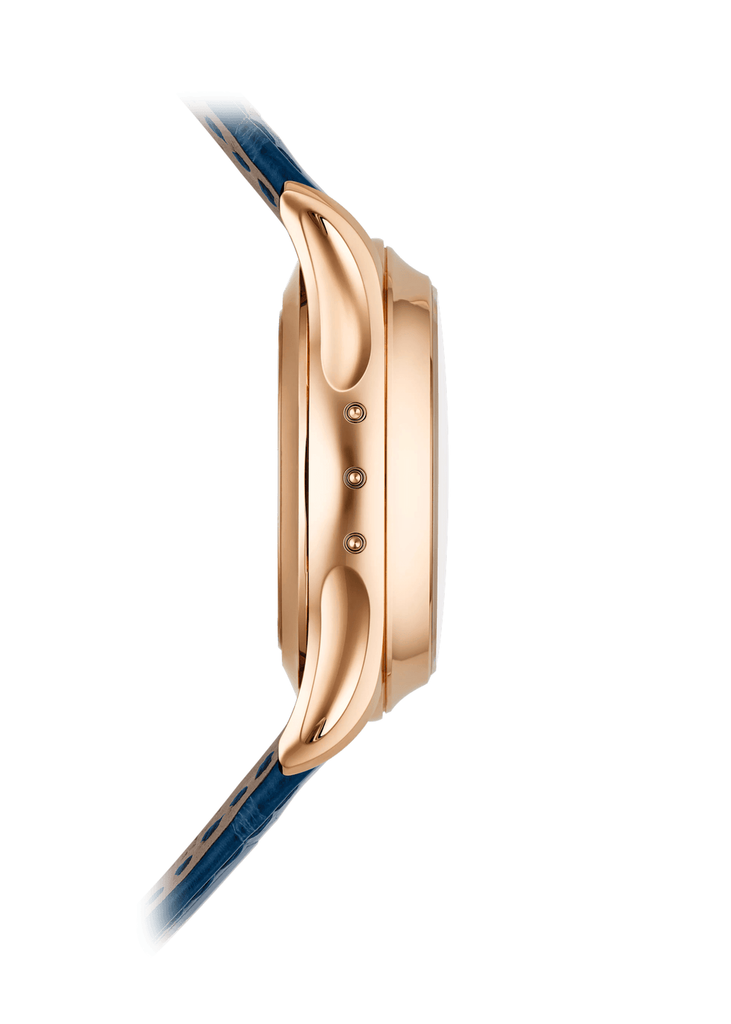 FLYBACK CHRONOGRAPH. AN. CALENDAR - BLUE AND ROSE GOLD
