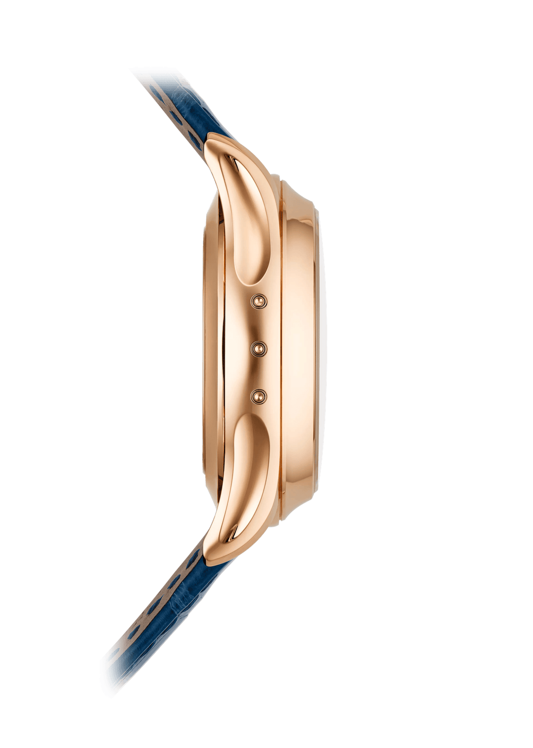 FLYBACK CHRONOGRAPH. AN. CALENDAR - BLUE AND ROSE GOLD