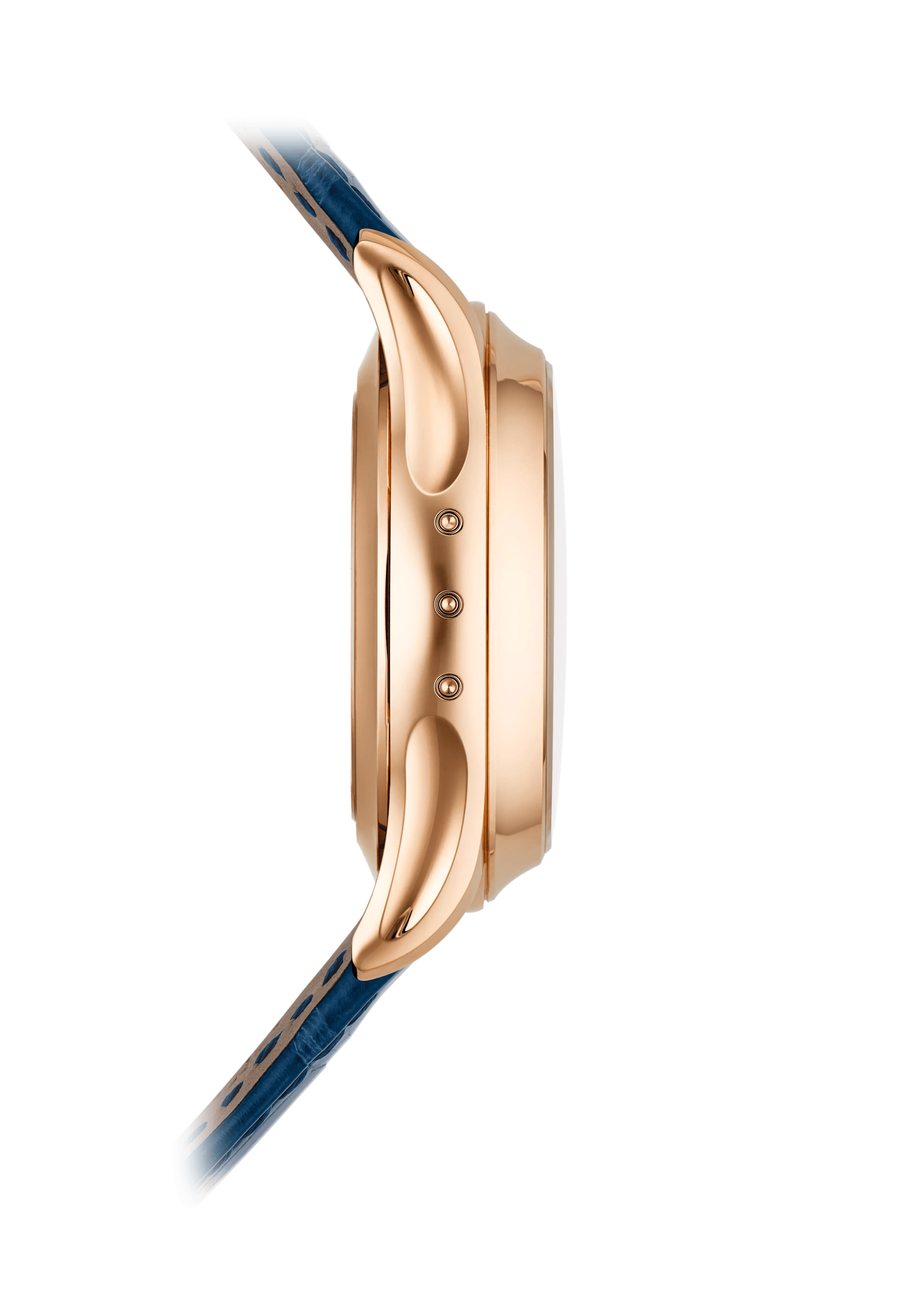 FLYBACK CHRONOGRAPH. AN. CALENDAR - BLUE AND ROSE GOLD