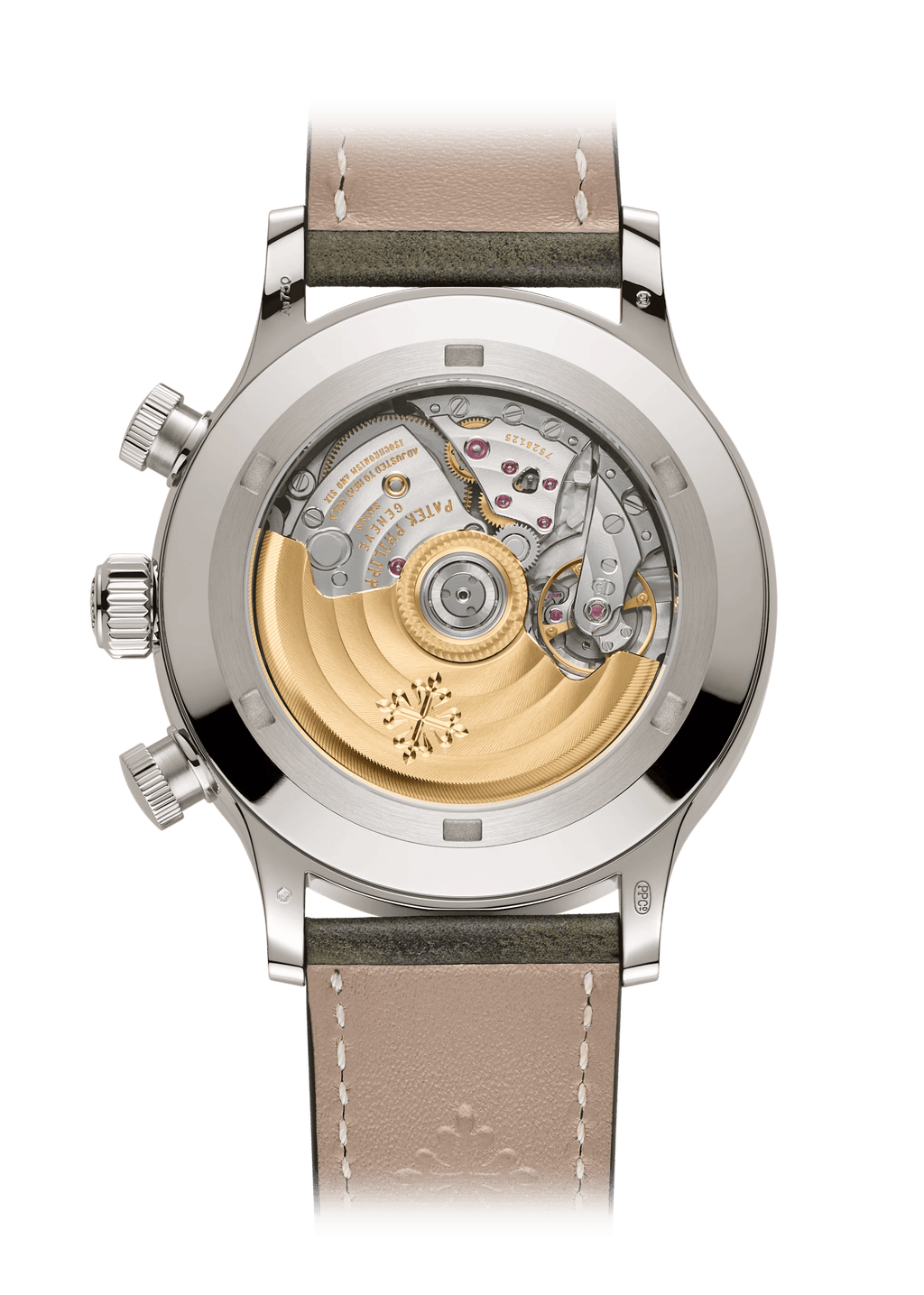 CALATRAVA PT. TL. TIME. FLYBACK CHRONOGRAPH - DARK GREEN
