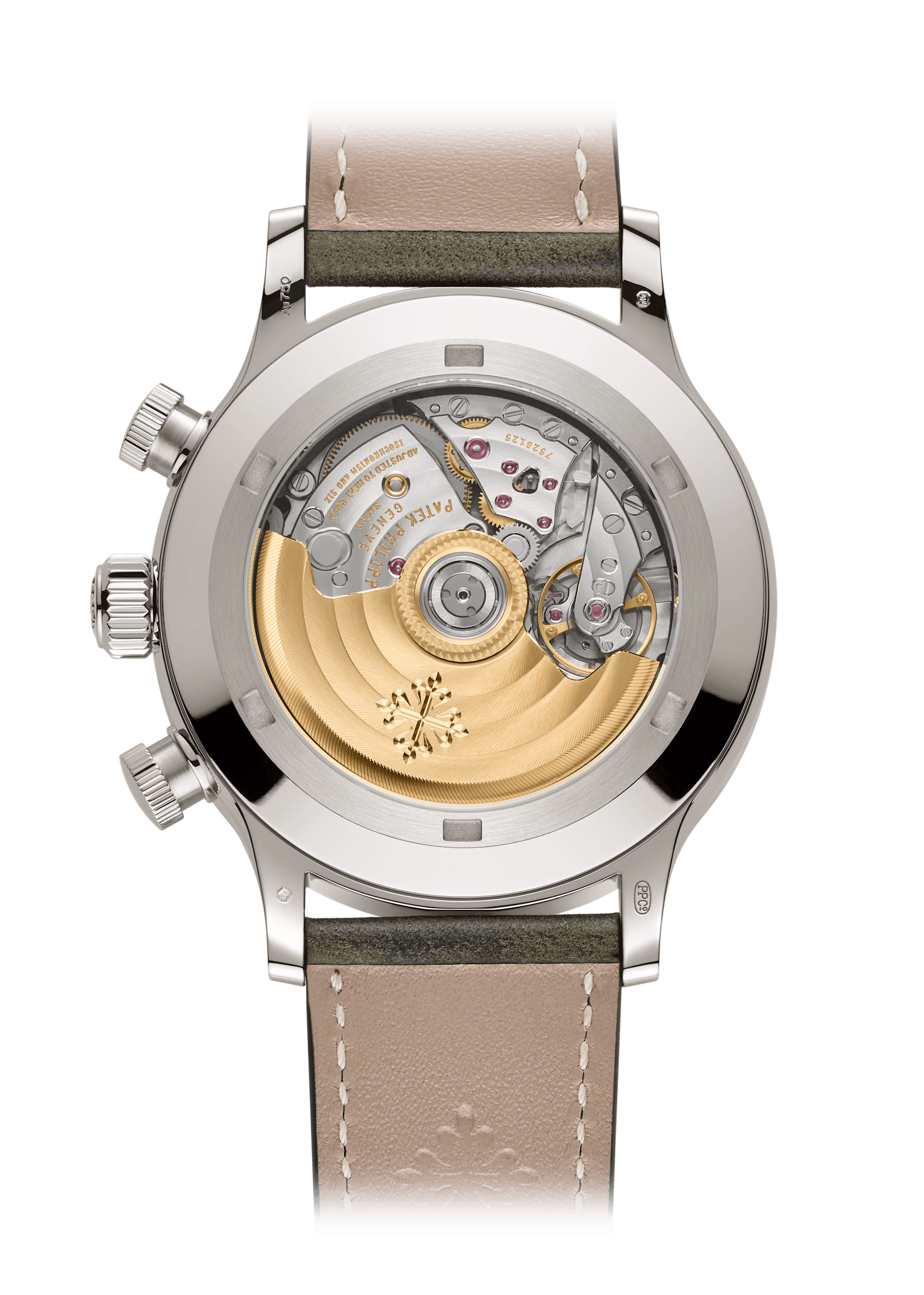 CALATRAVA PT. TL. TIME. FLYBACK CHRONOGRAPH - DARK GREEN