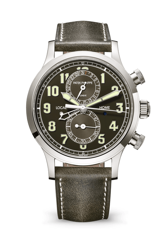 CALATRAVA PT. TL. TIME. FLYBACK CHRONOGRAPH - DARK GREEN