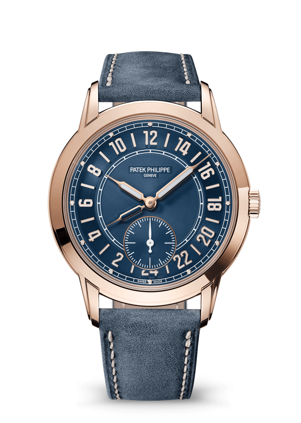24 HOURS DY. TRAVEL TIME - BLUE AND ROSE GOLD