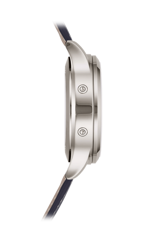 CALATRAVA PT. TL. TIME. FLYBACK CHRONOGRAPH - GREY AND STEEL BLUE