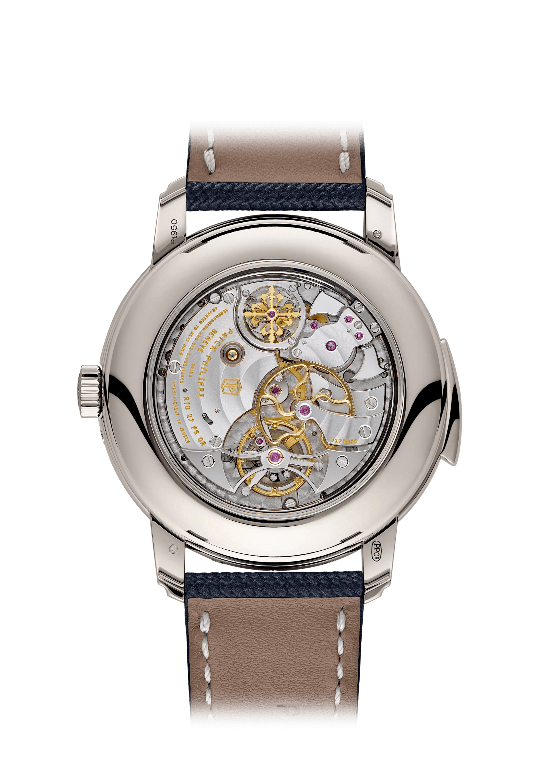 MINUTE RR. TOURBILLON RETROGATE P. CALENDAR - PLATINUM