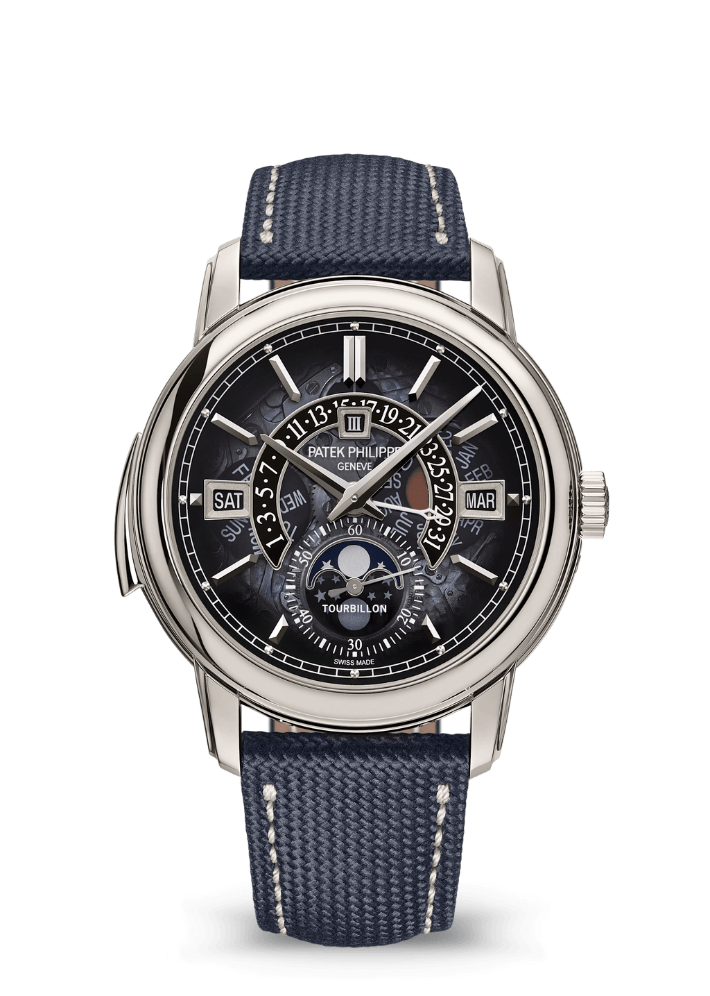 MINUTE RR. TOURBILLON RETROGATE P. CALENDAR - PLATINUM