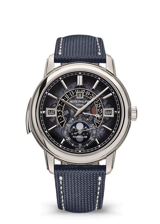 MINUTE RR. TOURBILLON RETROGATE P. CALENDAR - PLATINUM
