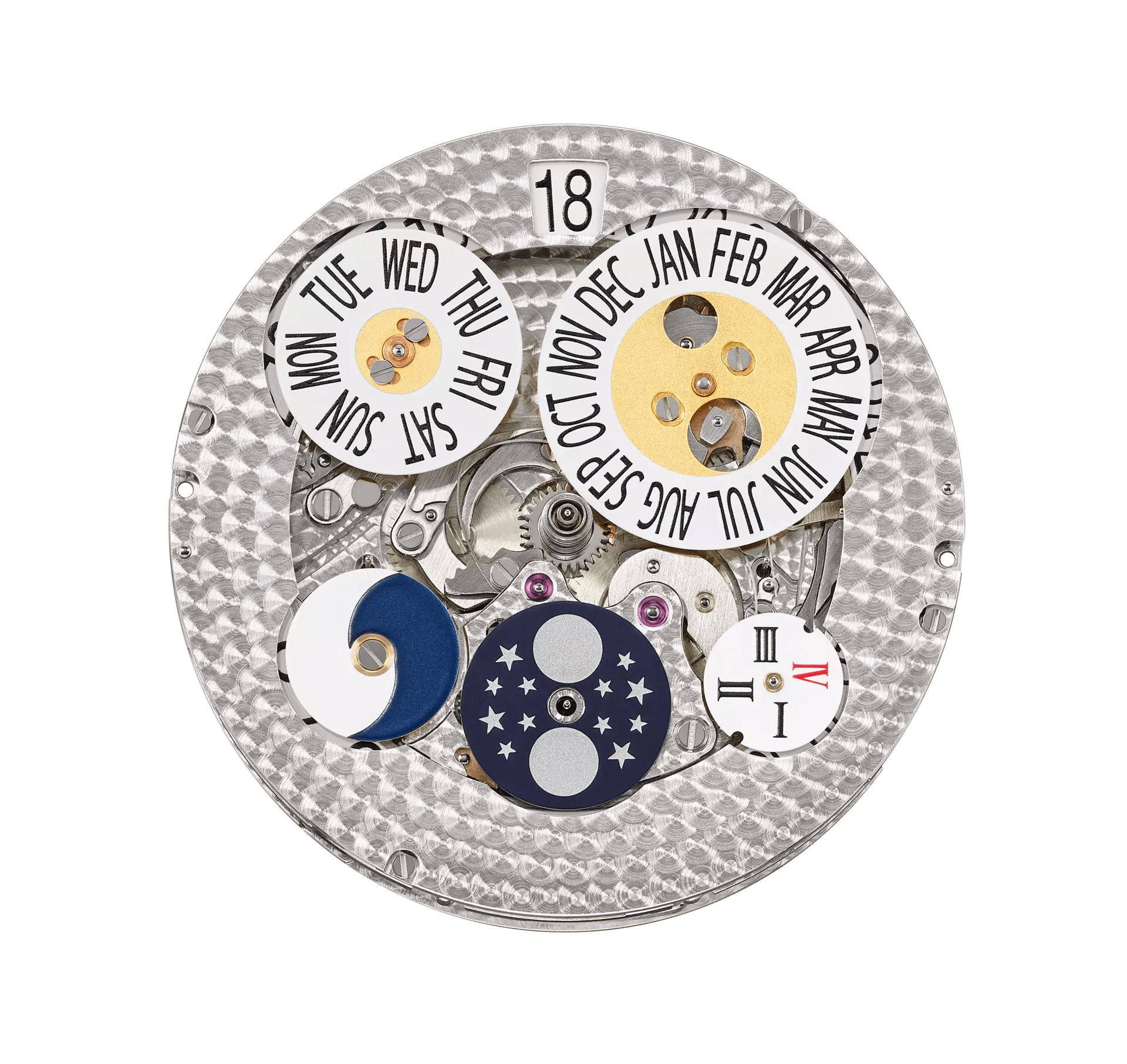 MINUTE RR. SPLIT SECONDS IS. PERPETUAL - STEEL BLUE